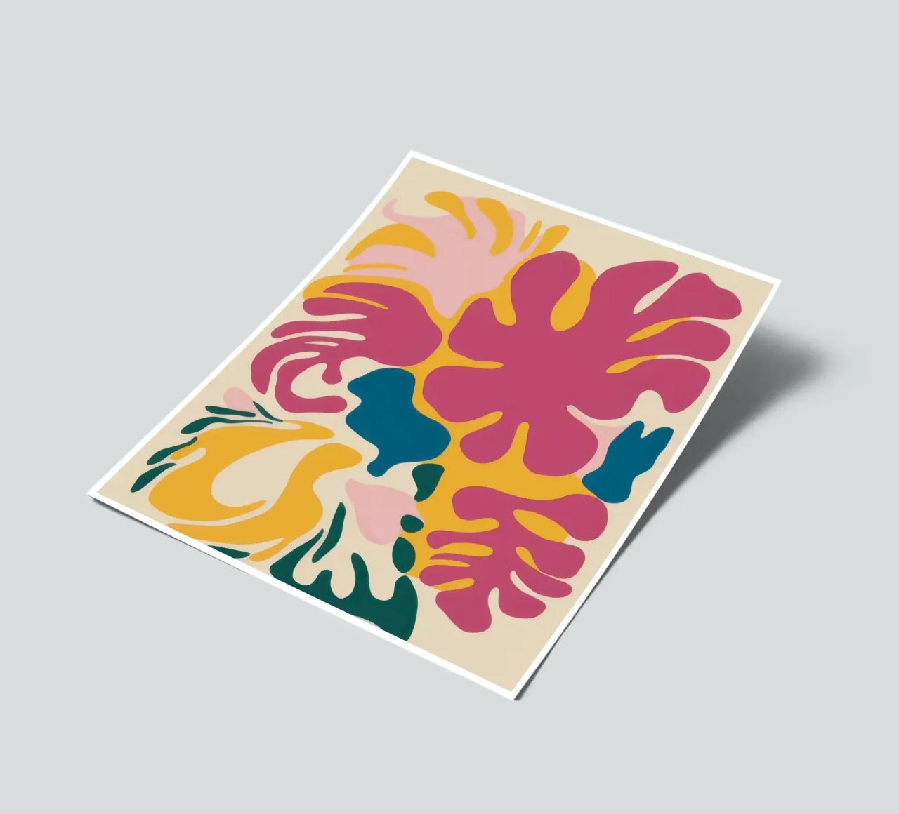 Chromatic Fluid Forms sticker sheet by Prism Ritual