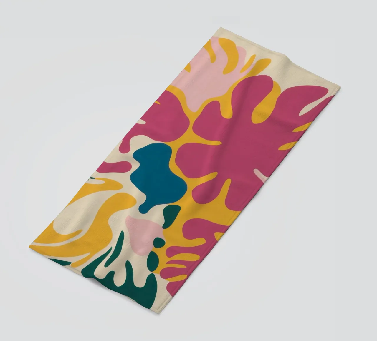 Forme fluide cromatiche telo mare da Prism Ritual