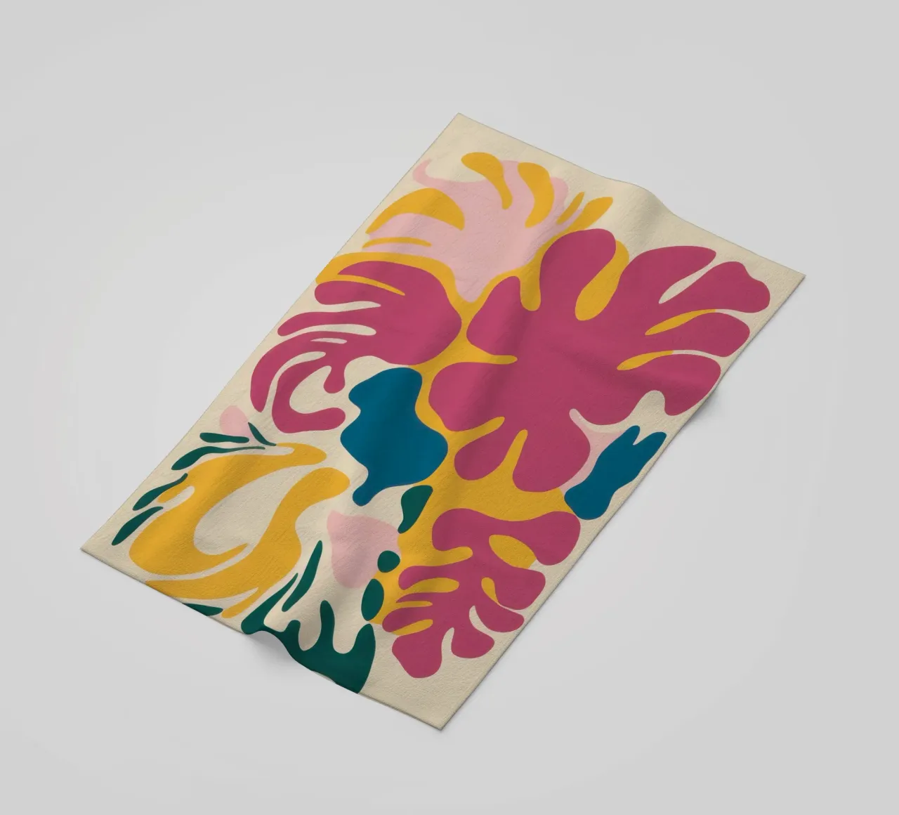 Forme fluide cromatiche telo mare da Prism Ritual