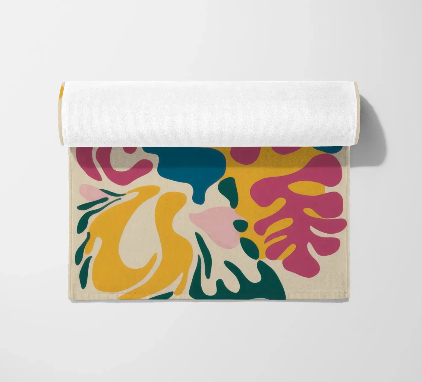 Forme fluide cromatiche telo mare da Prism Ritual