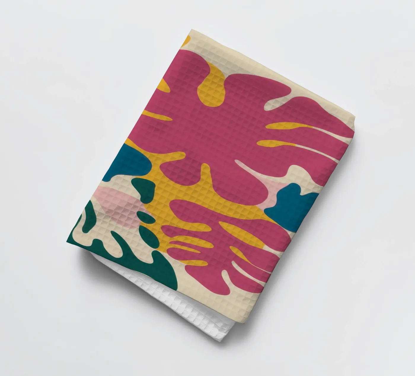 Chromatic Fluid Forms Geschirrtuch von Prism Ritual