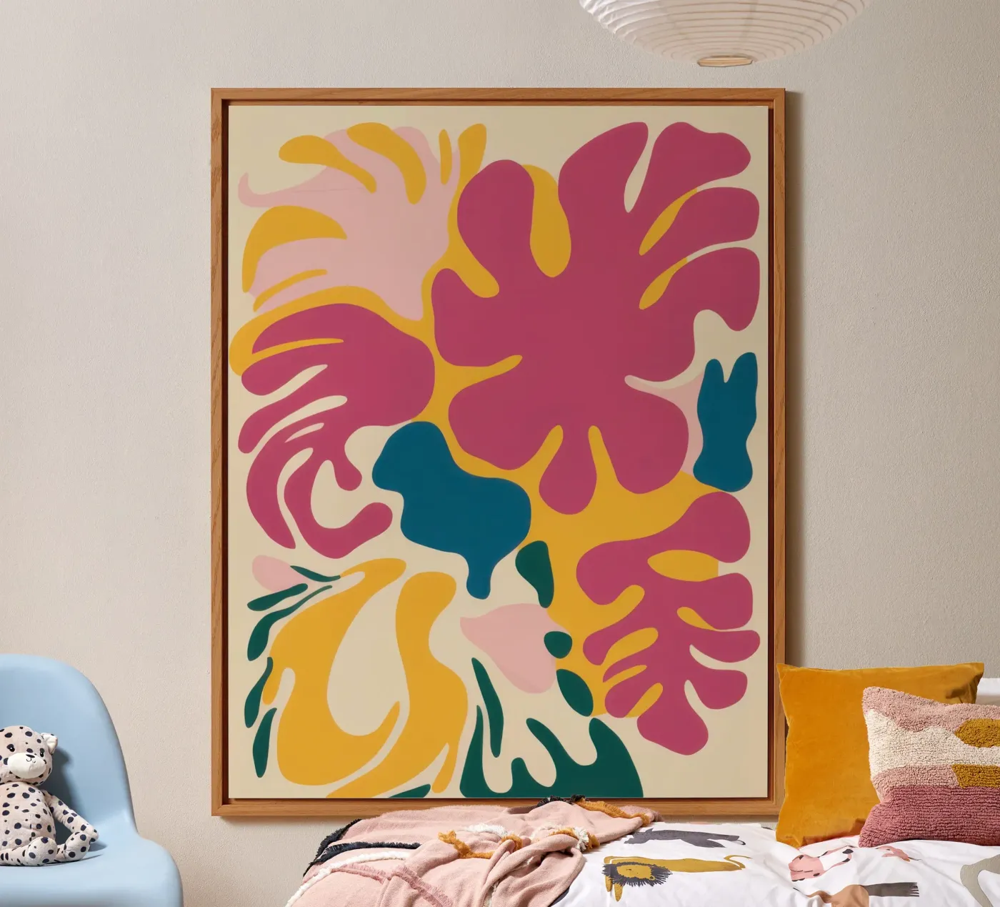 Forme fluide cromatiche pannello forex da Prism Ritual