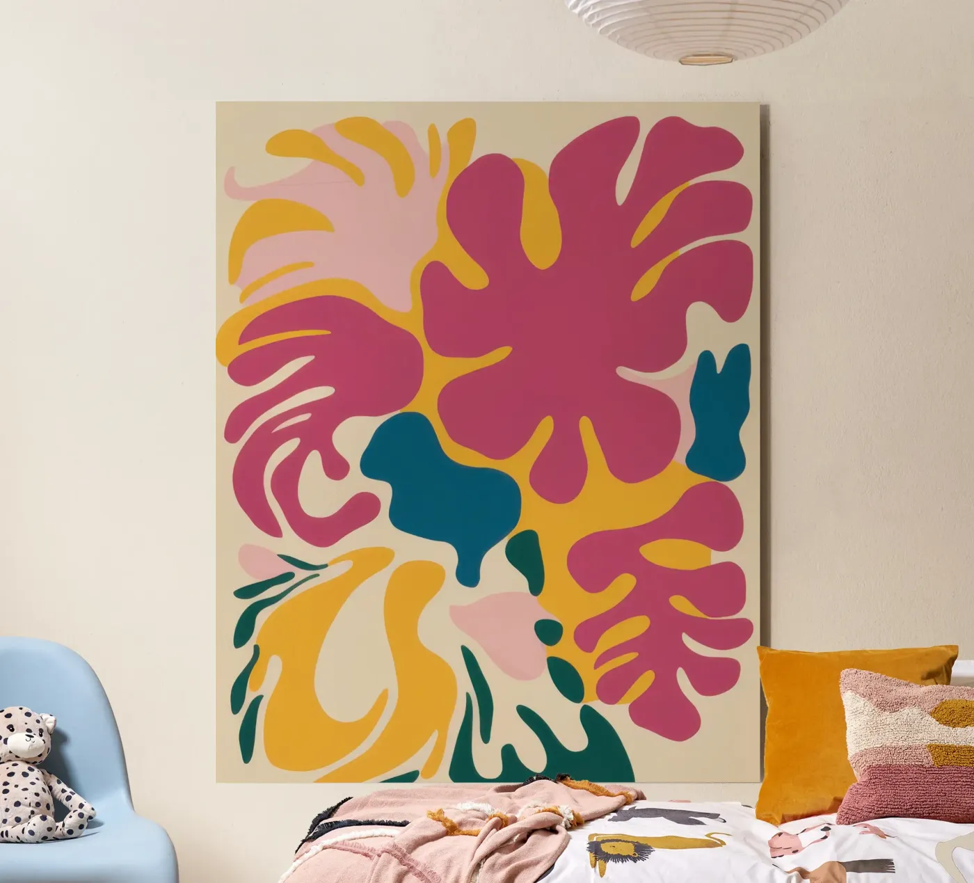 Forme fluide cromatiche pannello forex da Prism Ritual