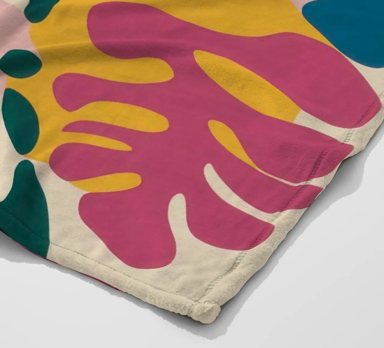 Chromatic Fluid Forms Fleecedecke von Prism Ritual