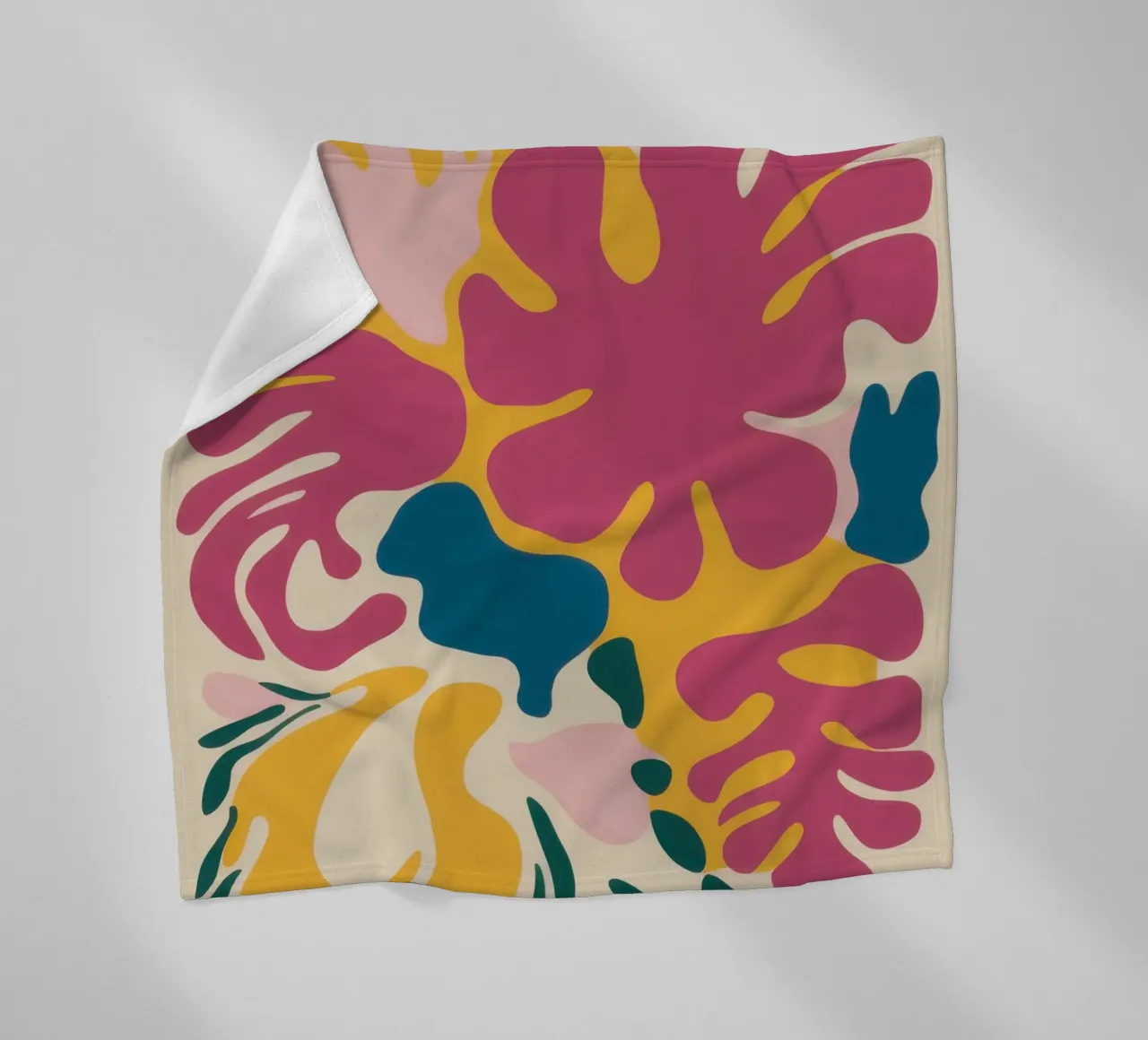 Chromatic Fluid Forms Fleecedecke von Prism Ritual