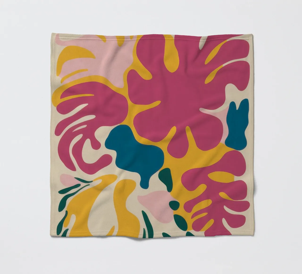 Chromatic Fluid Forms Fleecedecke von Prism Ritual