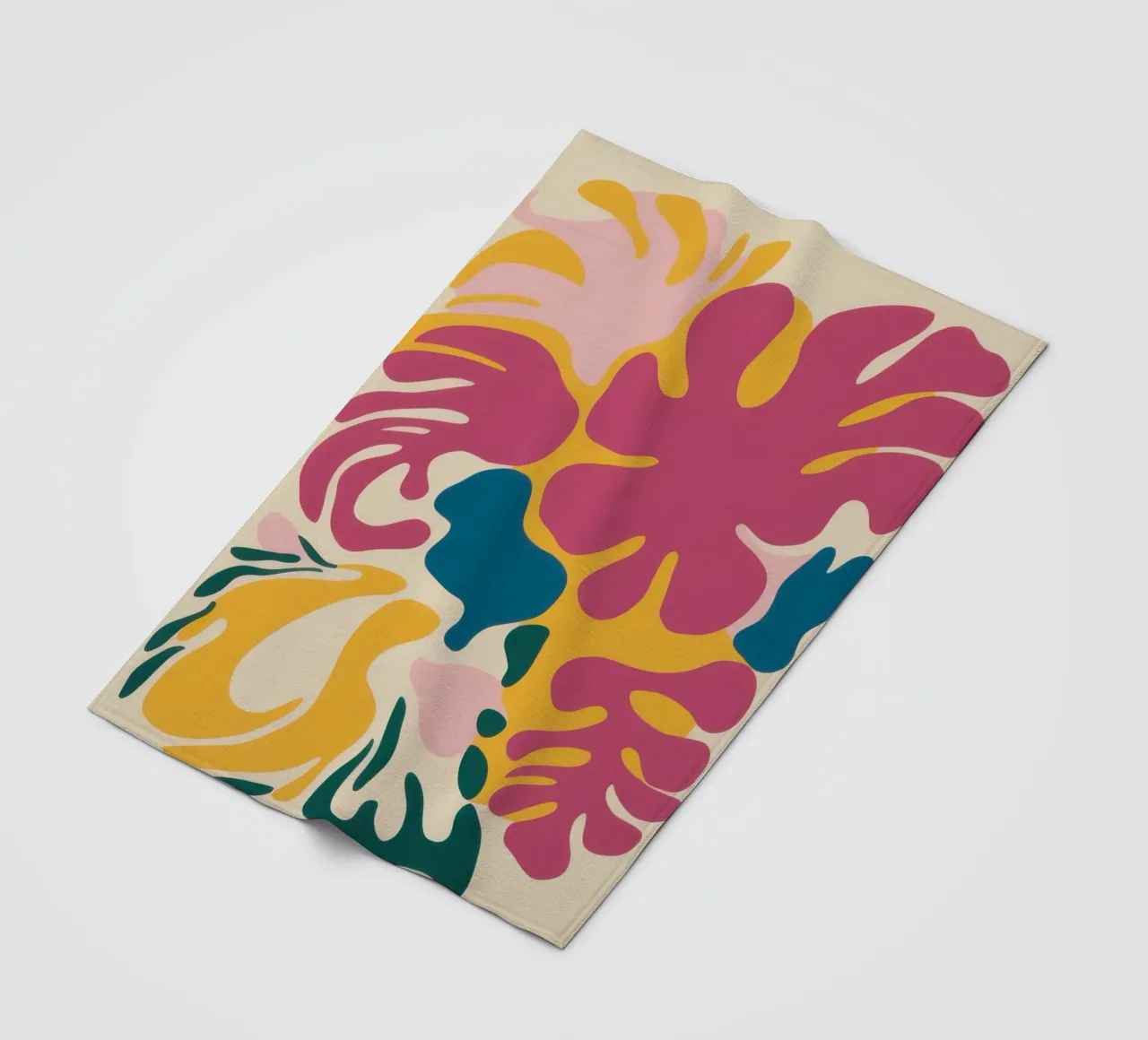 Chromatic Fluid Forms Fleecedecke von Prism Ritual