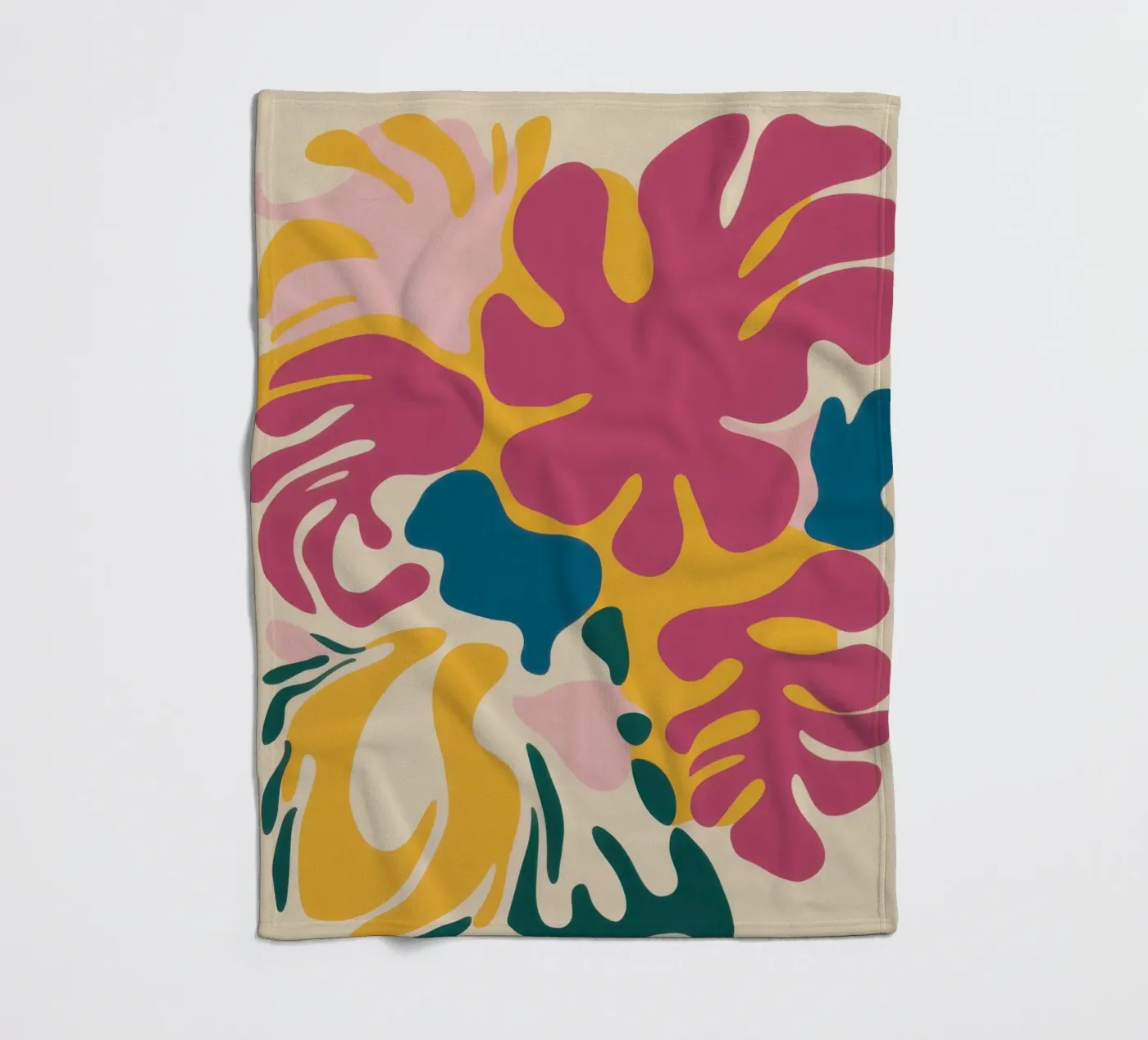 Chromatische vloeistofvormen fleecedeken van Prism Ritual