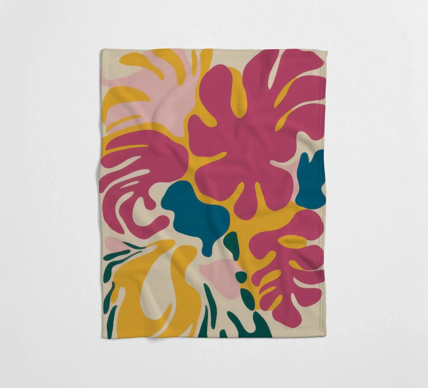 Chromatische vloeistofvormen fleecedeken van Prism Ritual