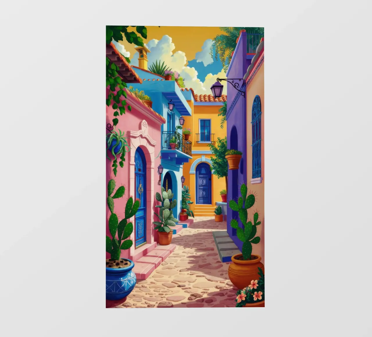 Alleyway Vibrant Ascent backlit film by Prism Ritual