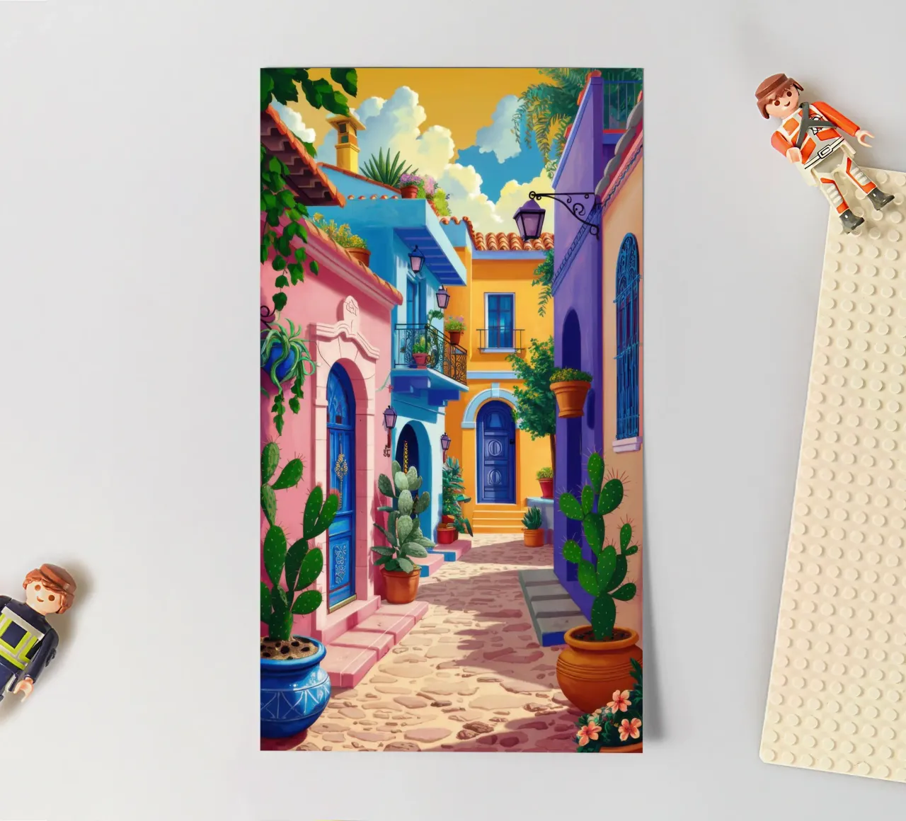 Alleyway Vibrant Ascent Stickerbogen von Prism Ritual