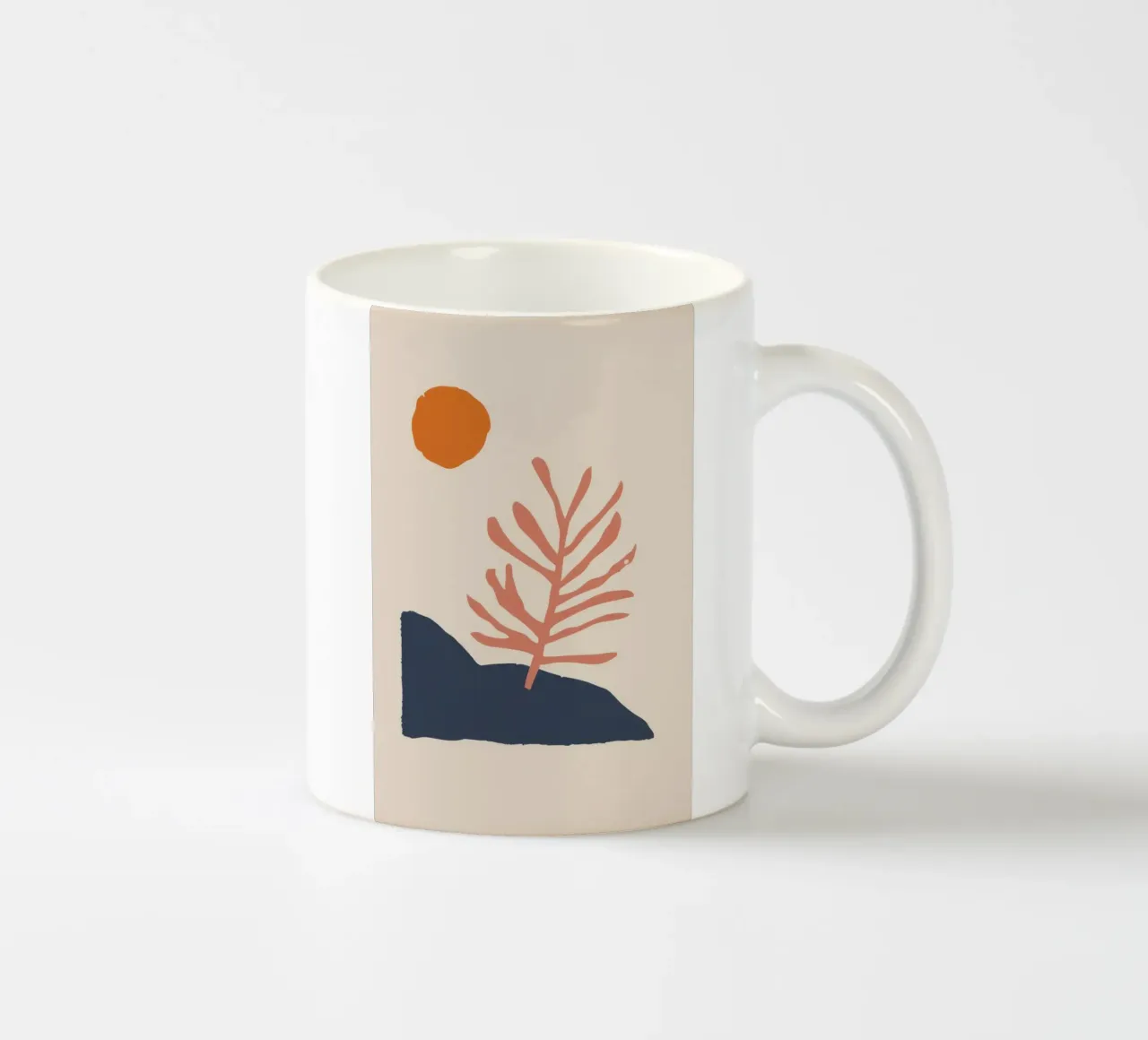 Equilibrio botanico beige tazza in ceramica da Dream Gesso