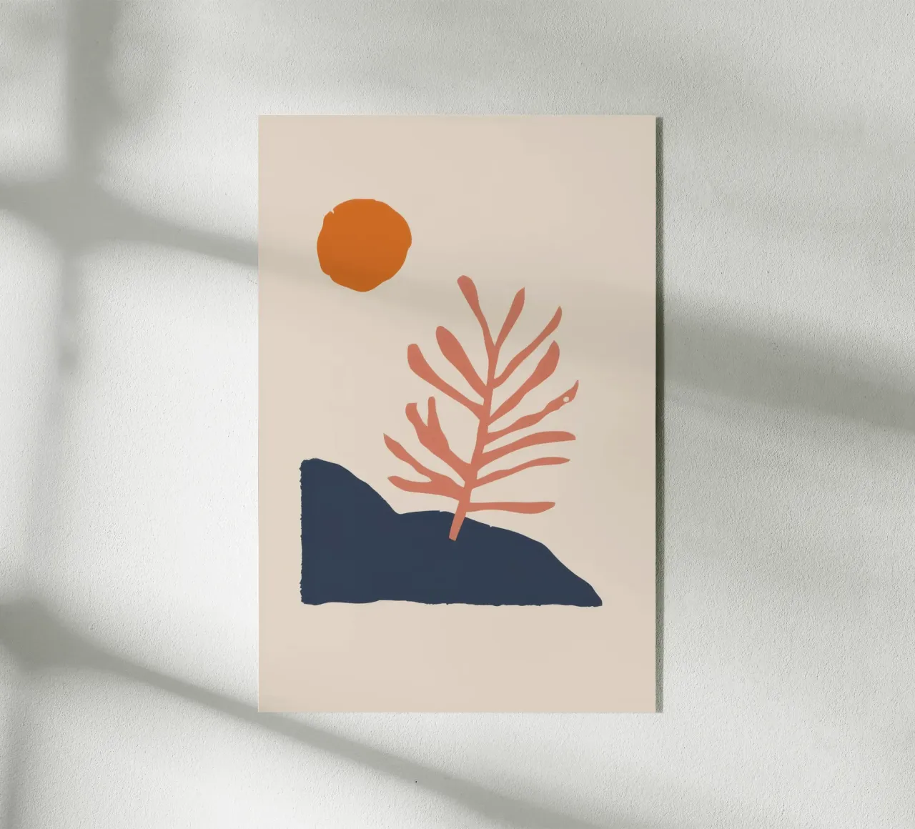 Equilibrio botanico beige plexiglass da Dream Gesso