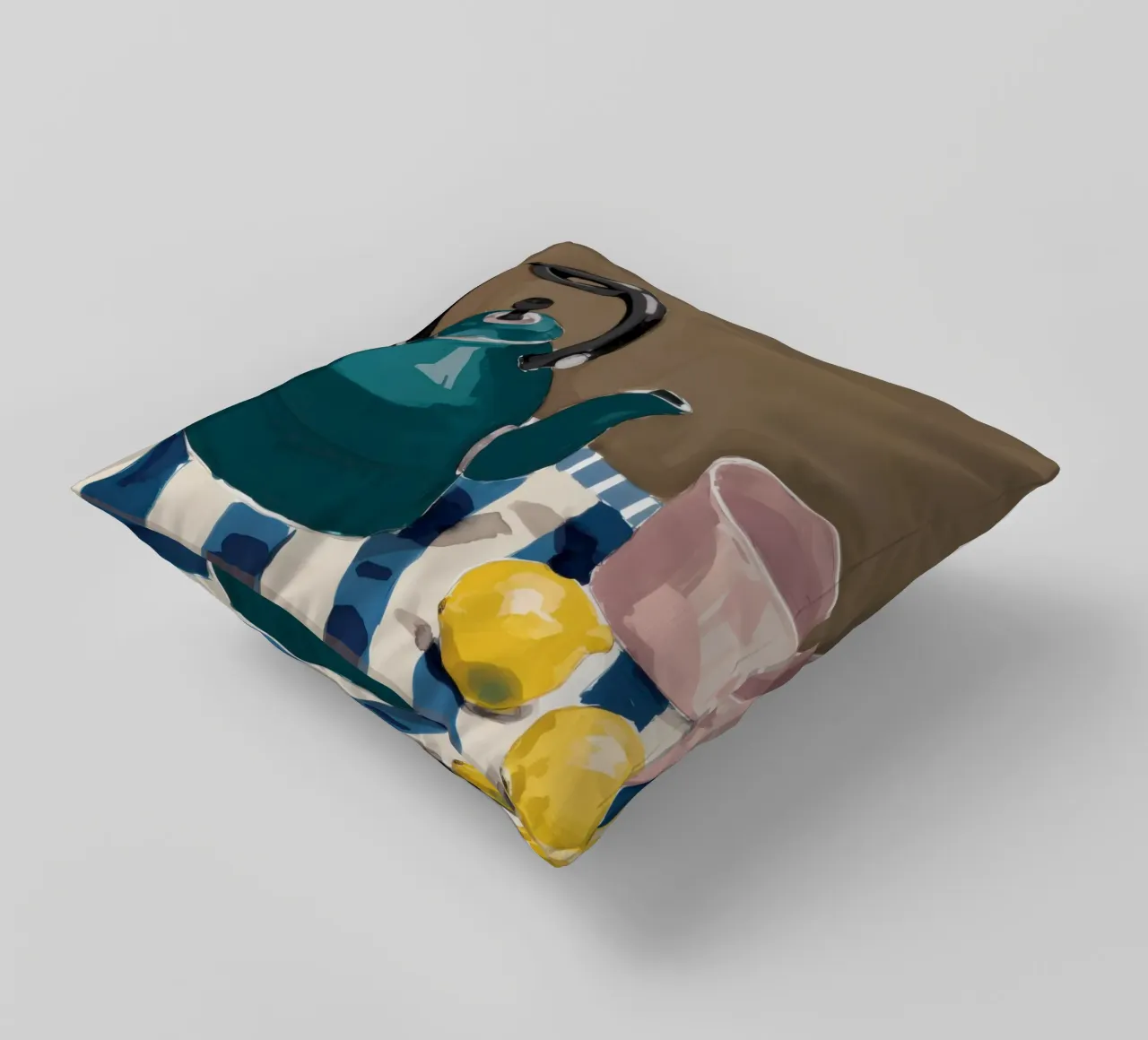 Teatime Stripe Tranquility cuscino da Giant Foxs