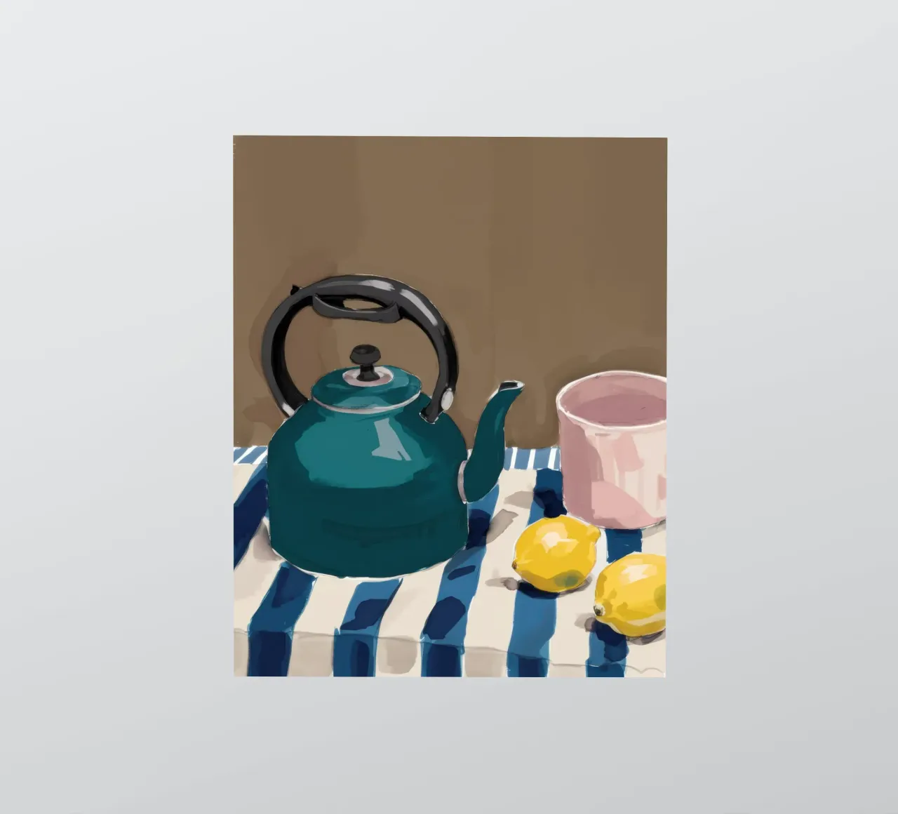 Teatime Stripe Tranquility adesivo da Giant Foxs
