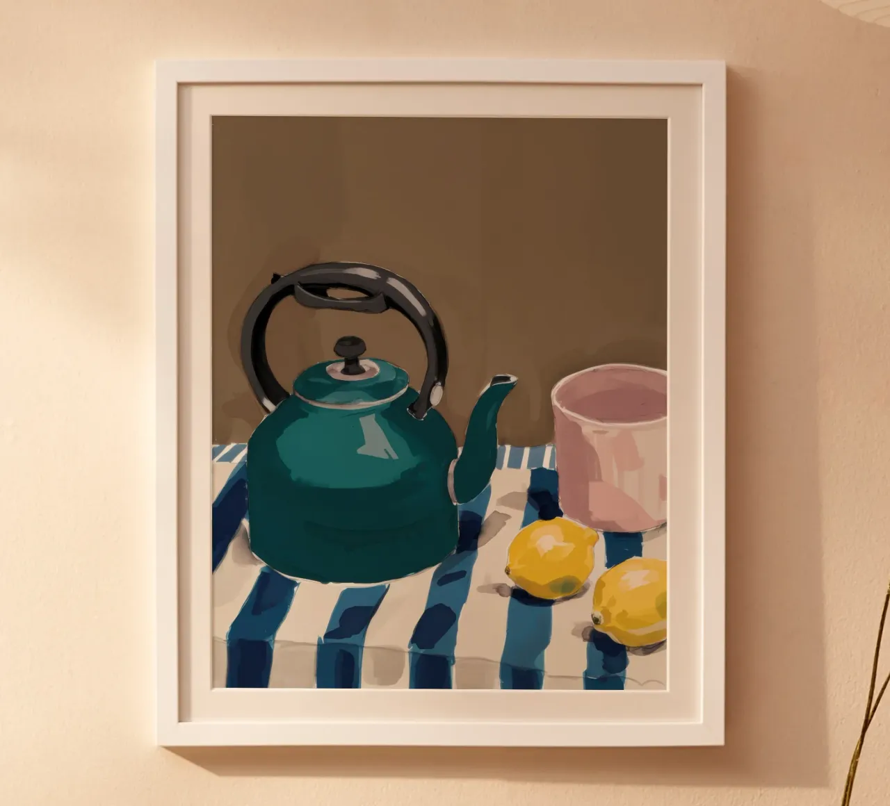 Teatime Stripe Tranquility carta hahnemühle da Giant Foxs