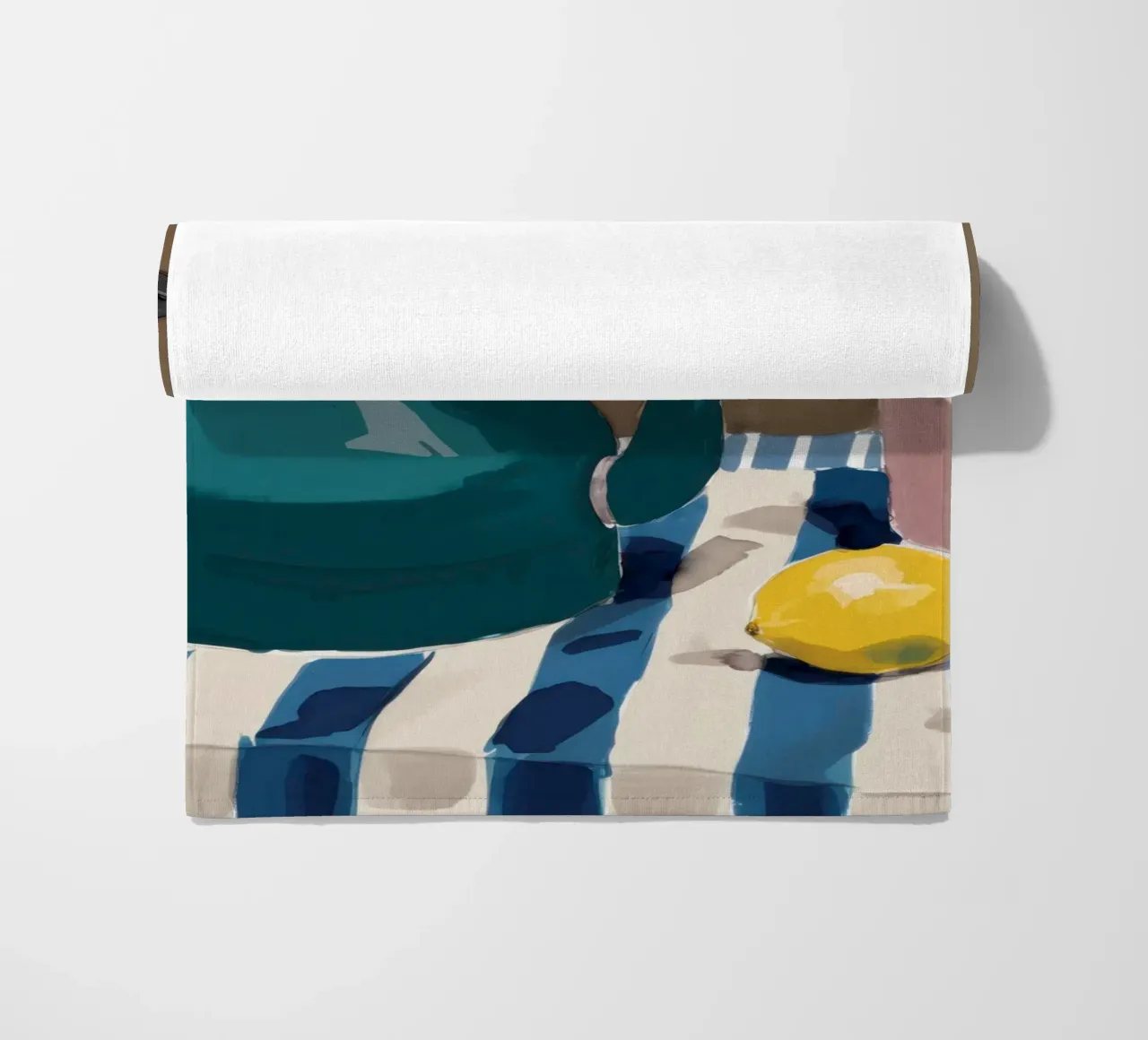 Teatime Stripe Tranquility telo mare da Giant Foxs