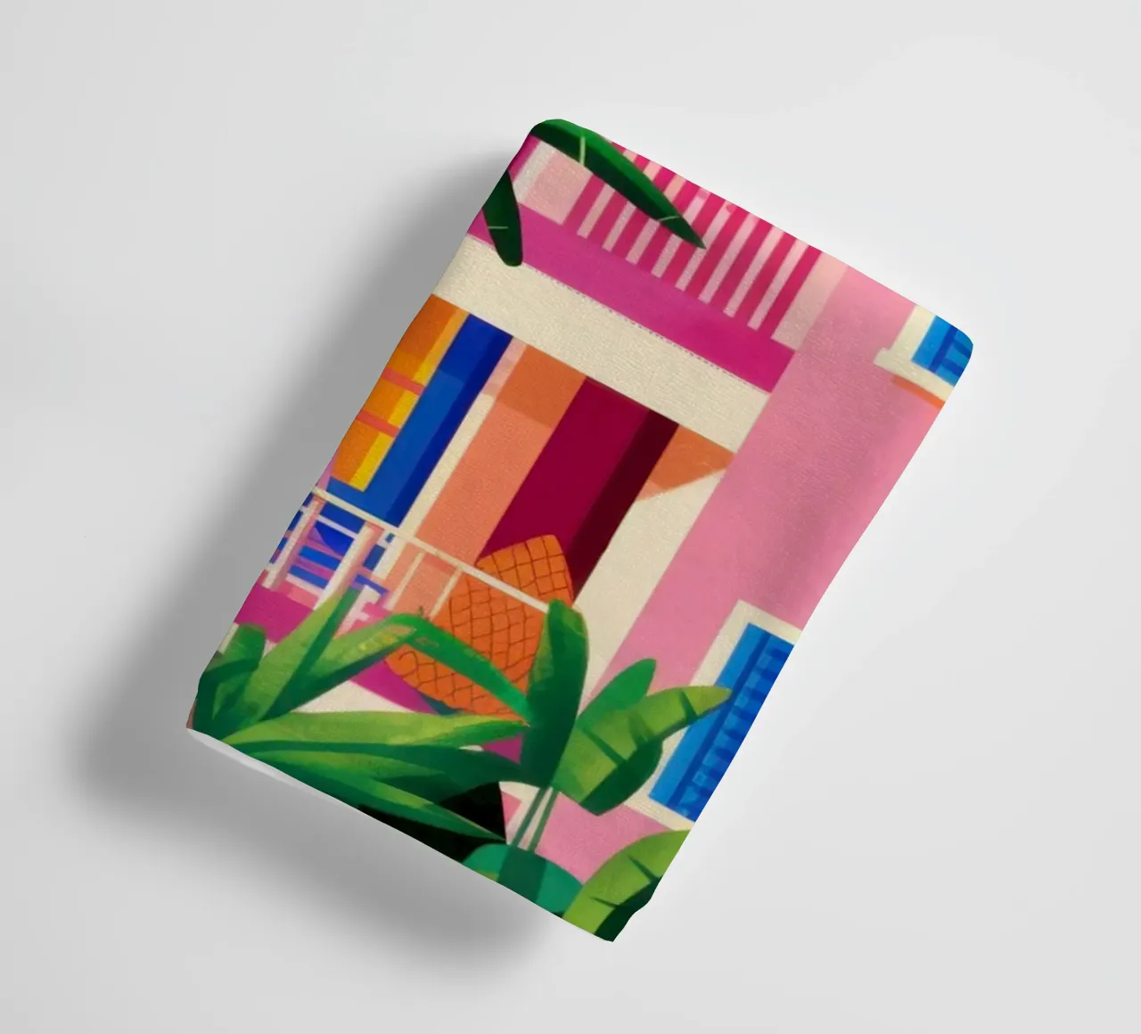 Fuchsia Jungle Facade Handtuch von Dream Gesso