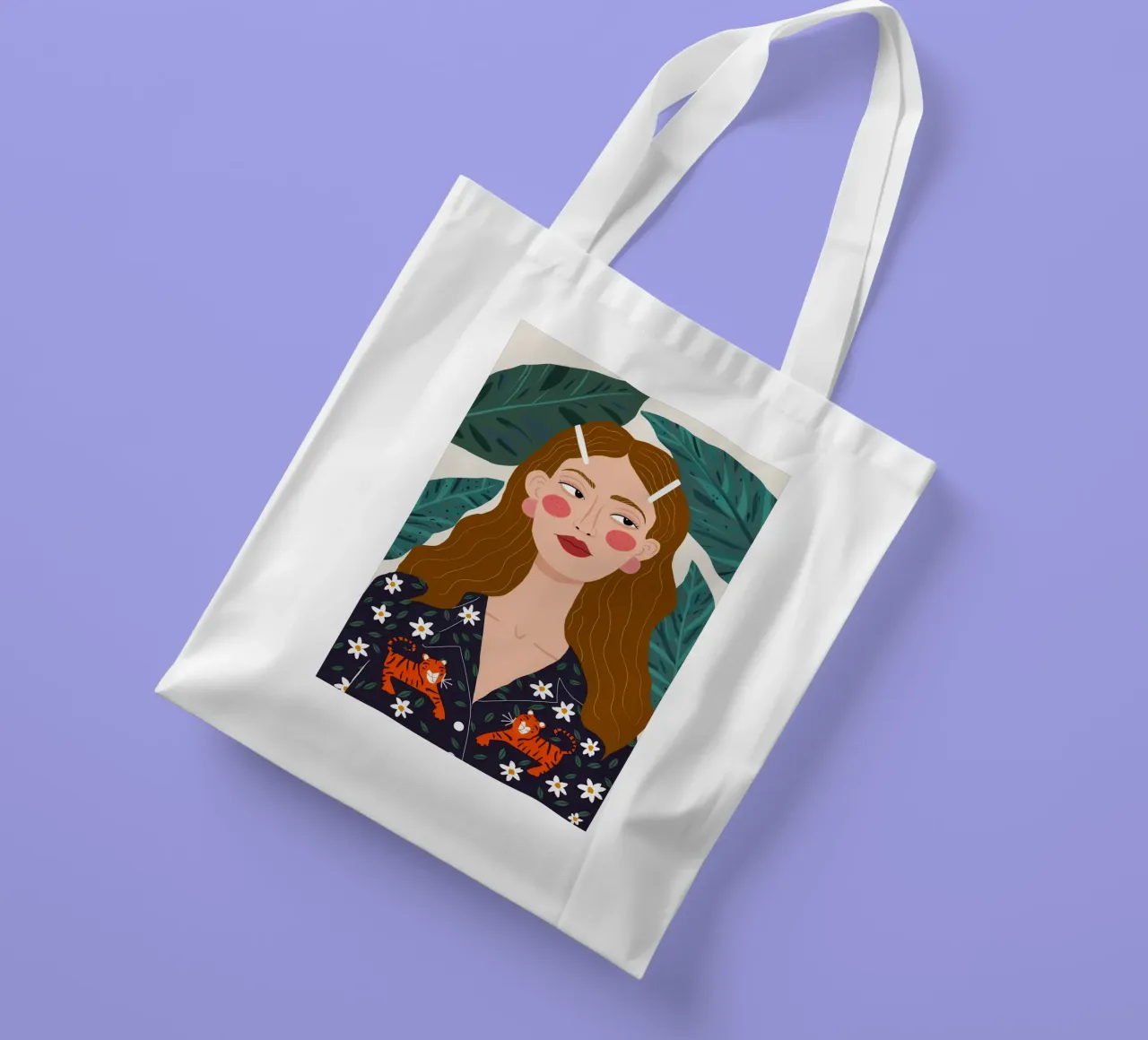 Stargazer Garden tote bag by Mythy Brush