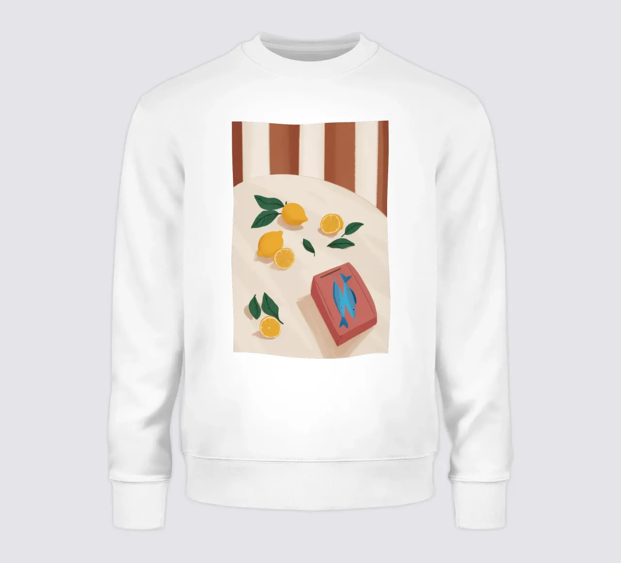 Zitrone Lesepause Sweatshirt von Giant Foxs