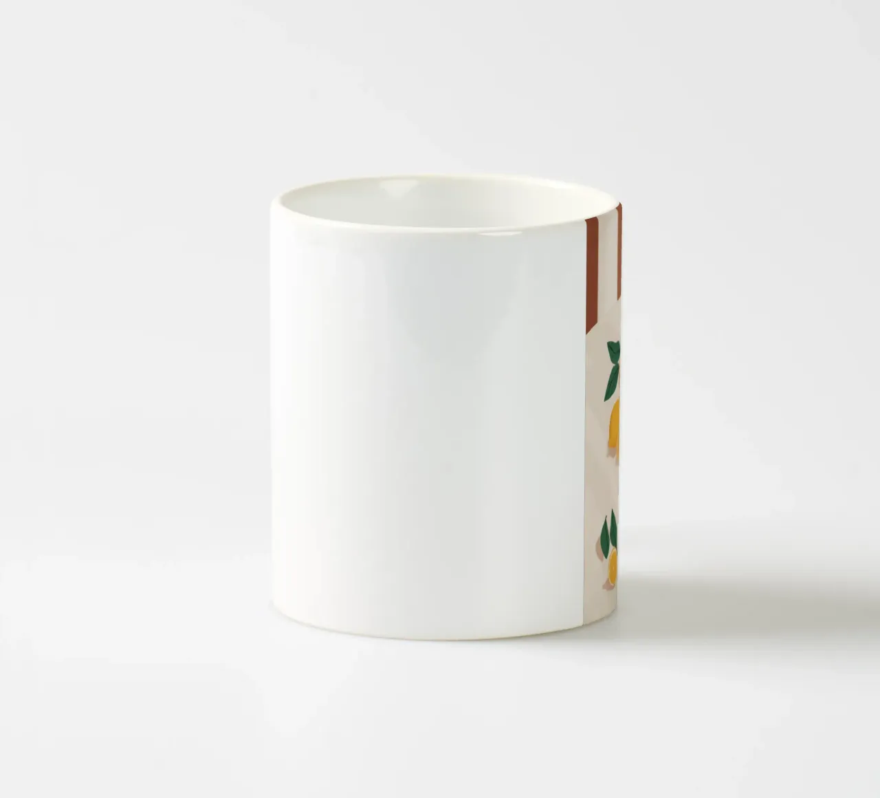 Zitrone Lesepause Keramik Tasse von Giant Foxs