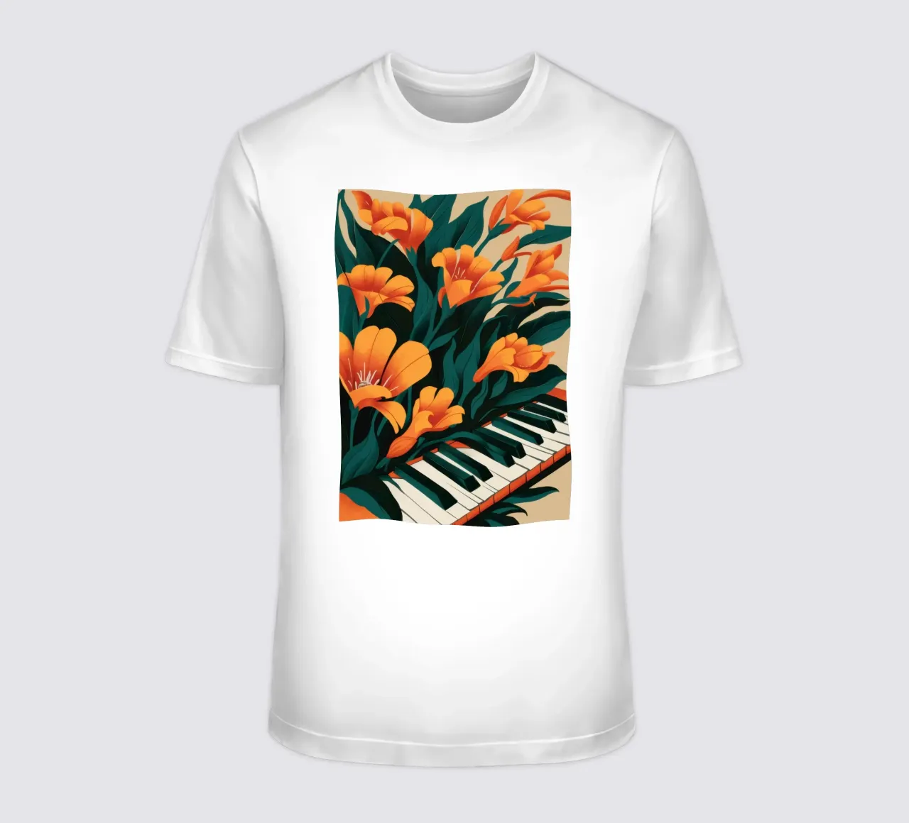 Sonata in Orange t-shirt da Ink Pulse