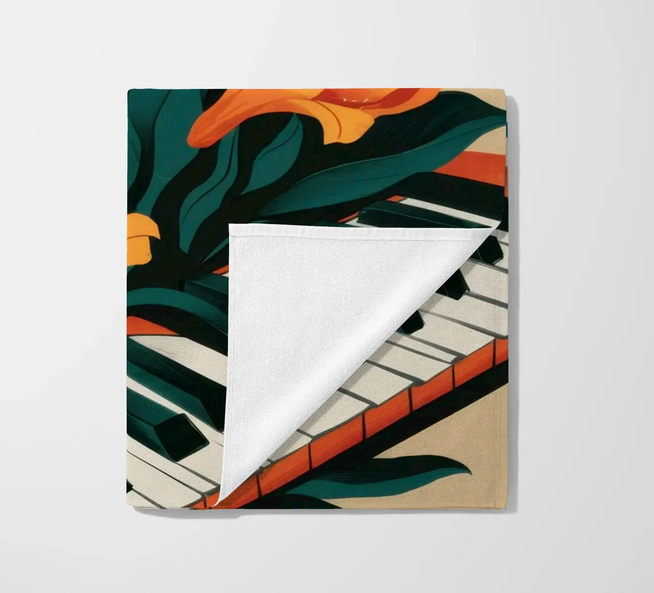 Sonata in Orange telo mare da Ink Pulse