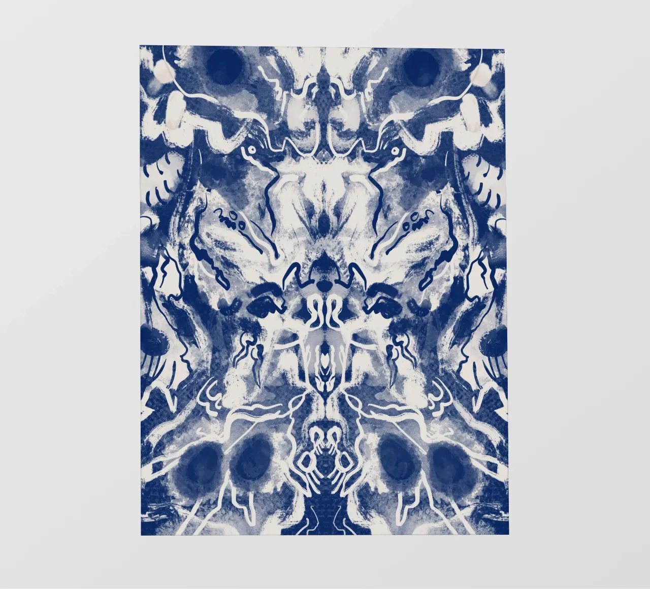 Cina blu rorschach 03 pellicola backlit da Little Dean