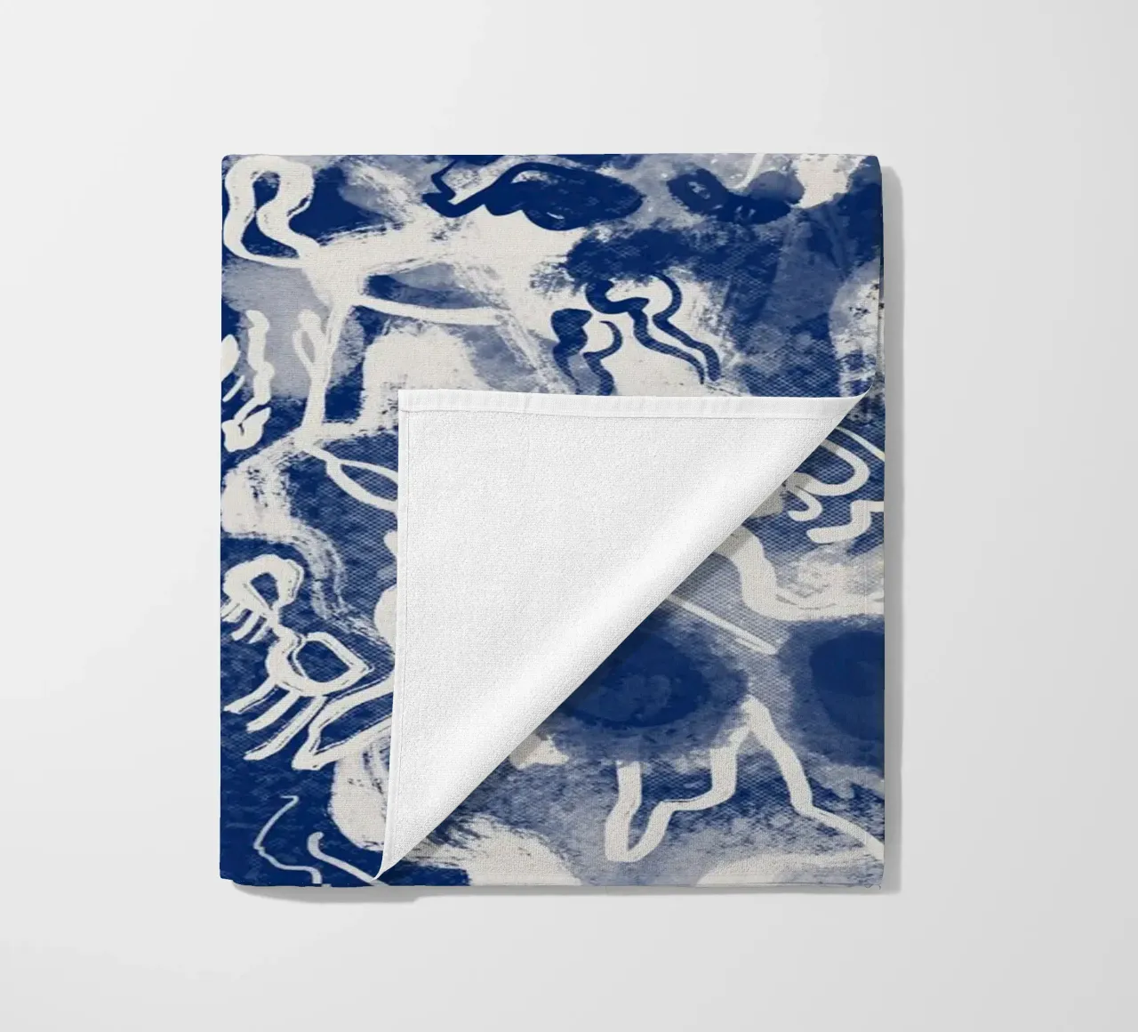 Cina blu rorschach 03 telo mare da Little Dean