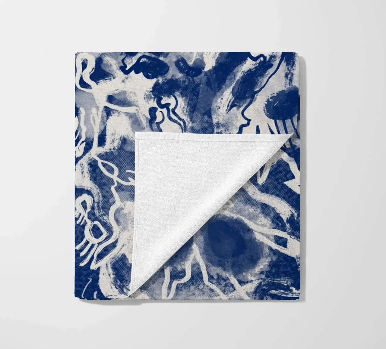 Cina blu rorschach 03 telo mare da Little Dean