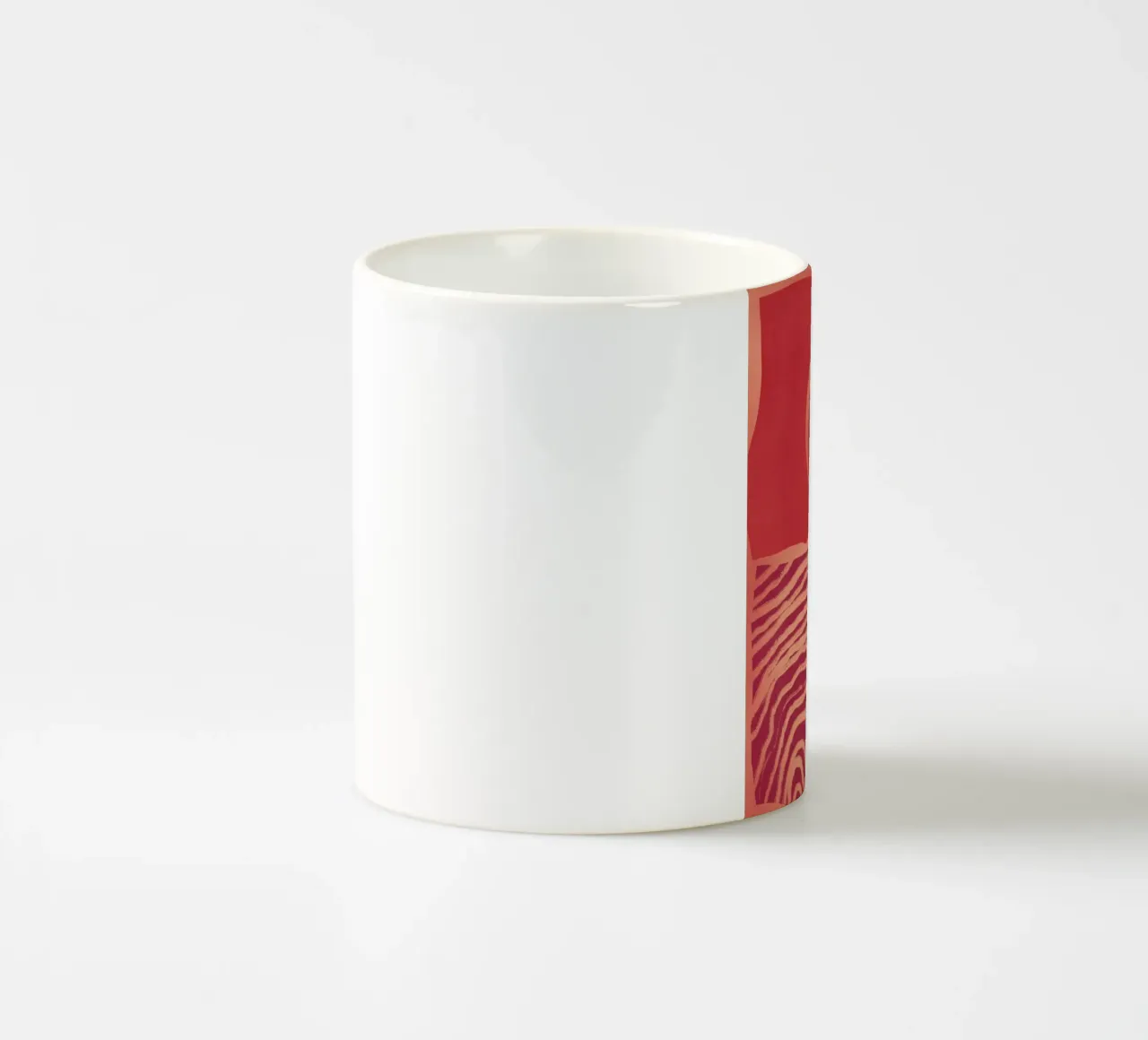 Orizzonte rosso tazza in ceramica da Little Dean