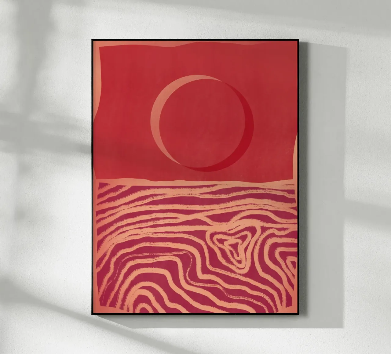 Orizzonte rosso plexiglass da Little Dean