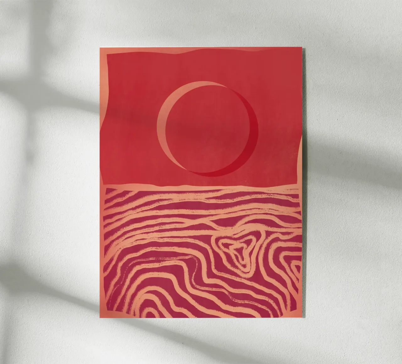 Orizzonte rosso plexiglass da Little Dean