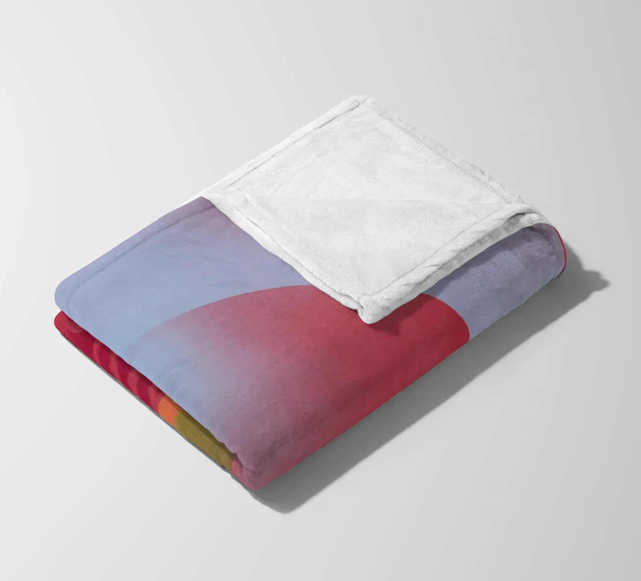 Blu orizzonte coperta in pile da Little Dean