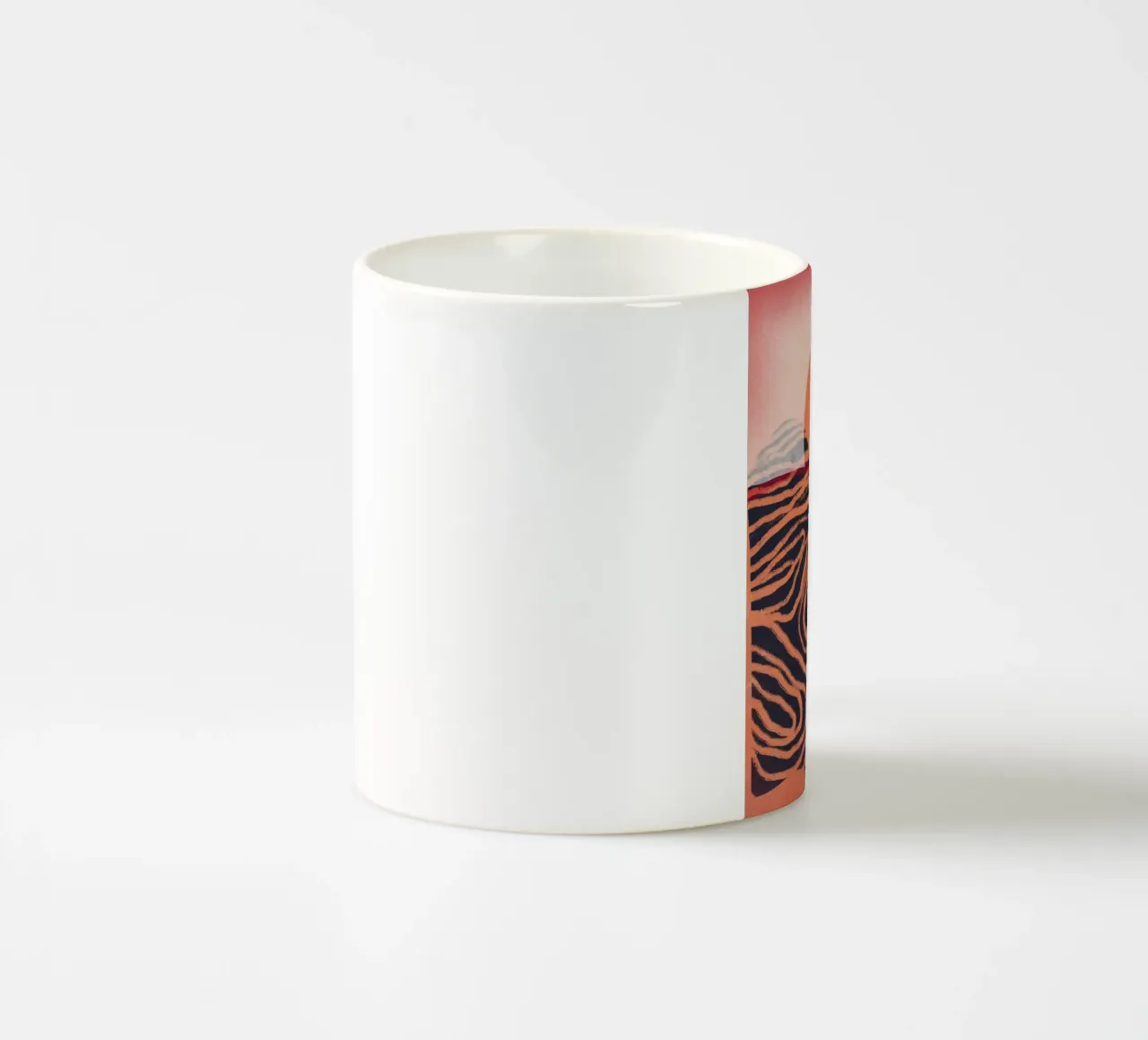 Orizzonte arancione tazza in ceramica da Little Dean
