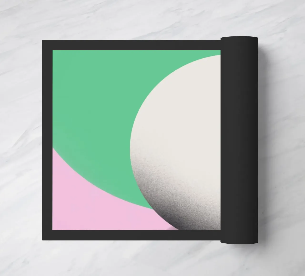 Mint doormat by Little Dean