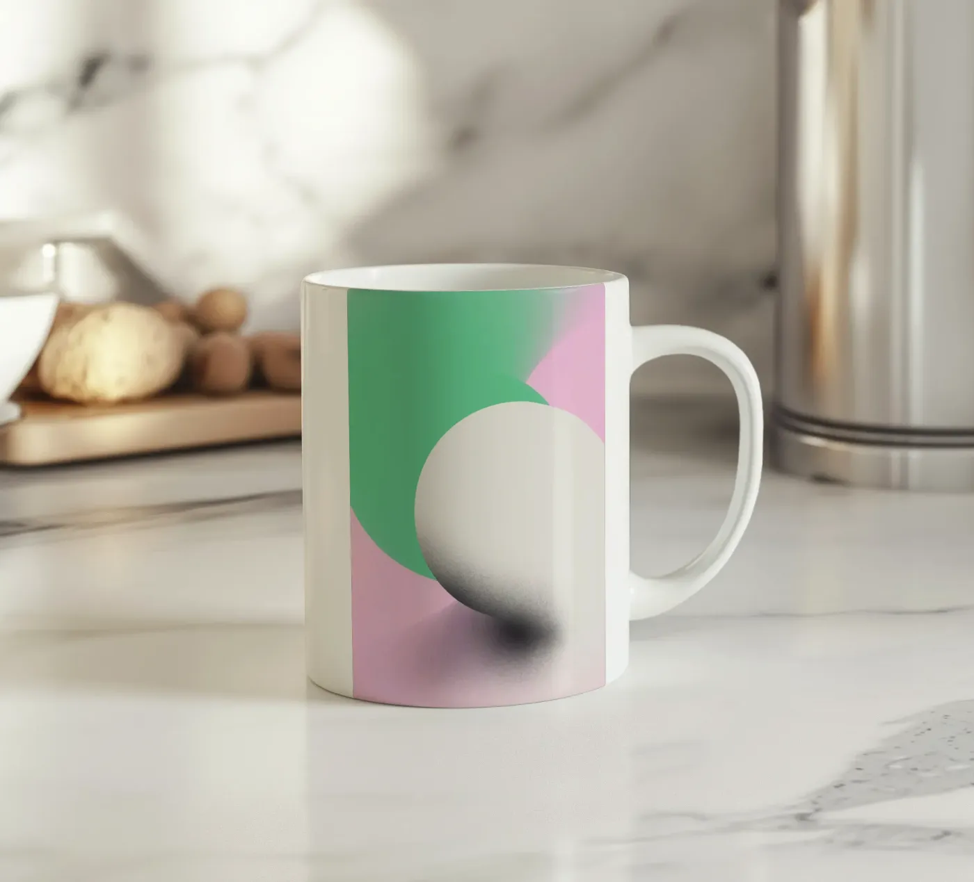 Menthe mug en céramique de Little Dean