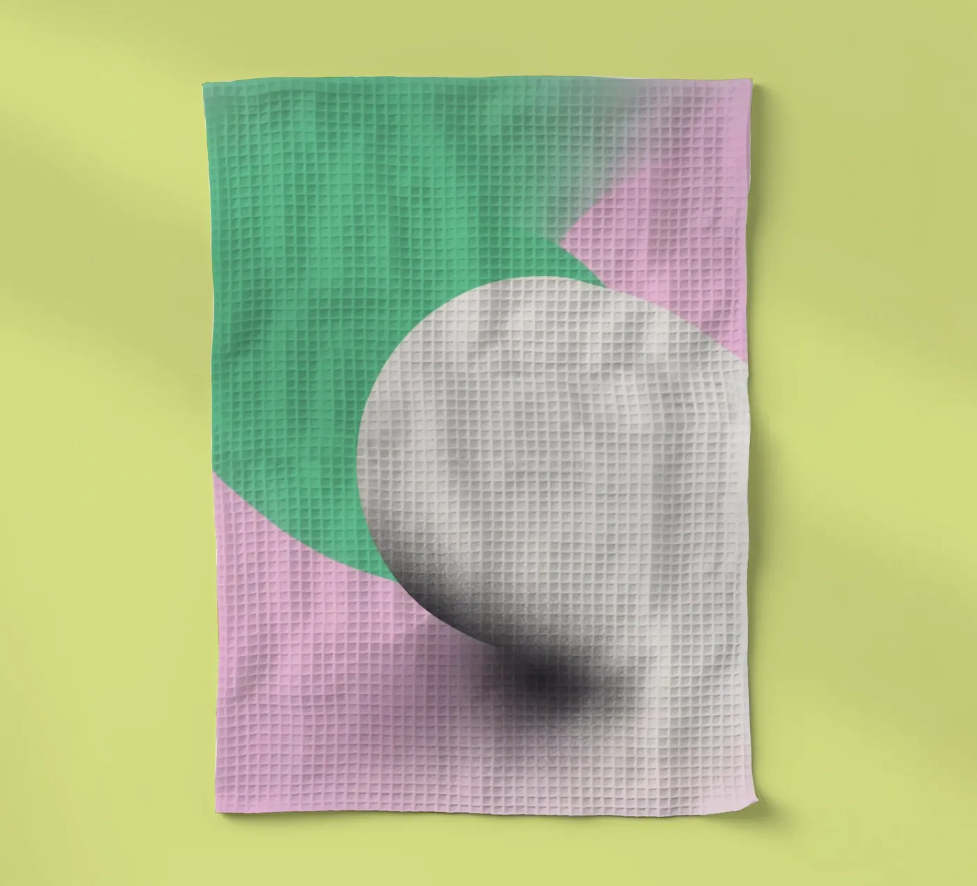 Mint tea towel by Little Dean