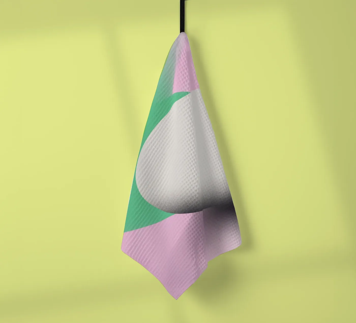 Mint tea towel by Little Dean