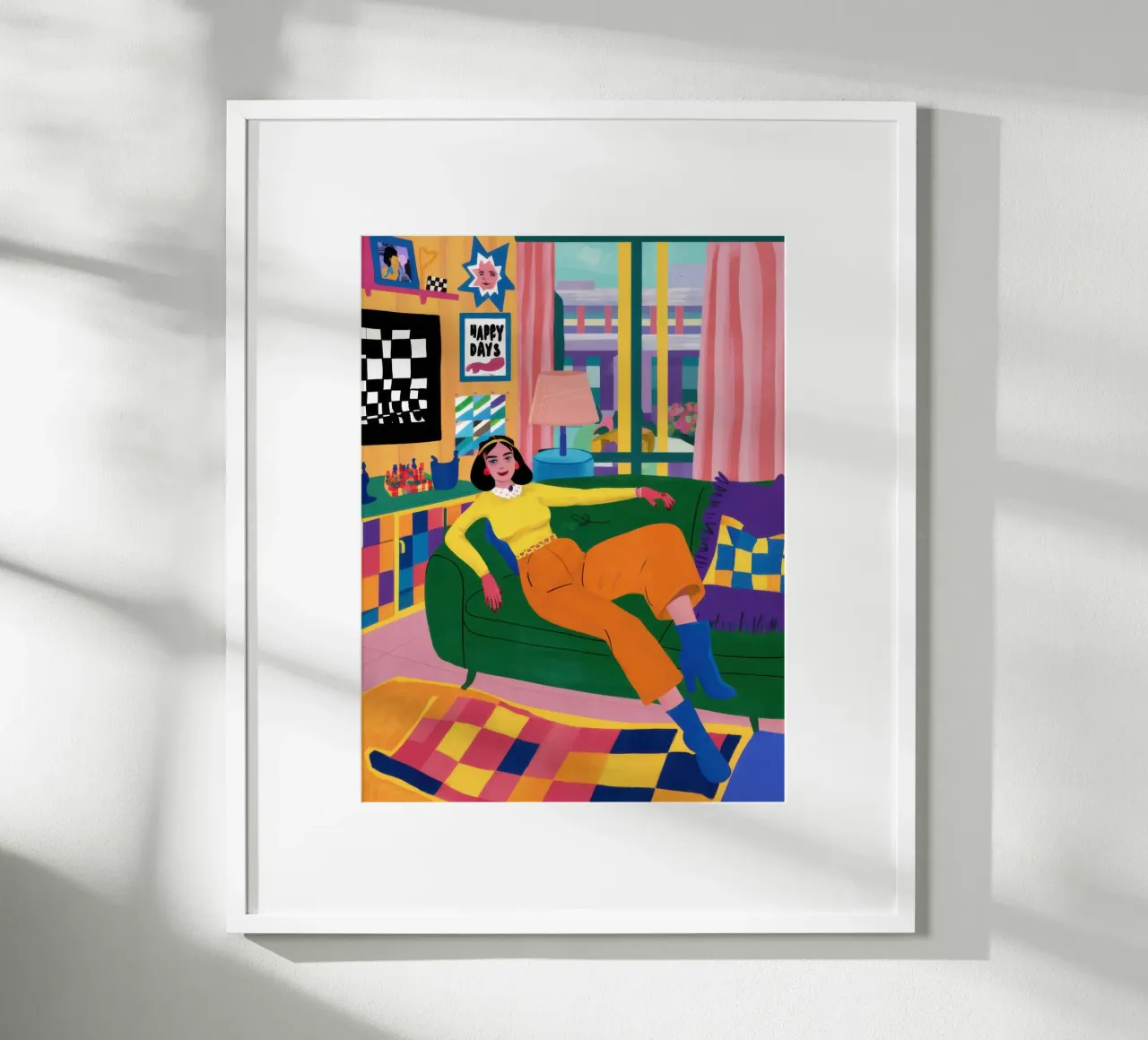 Sogno a scacchi del sonno carta hahnemühle da Dream Gesso