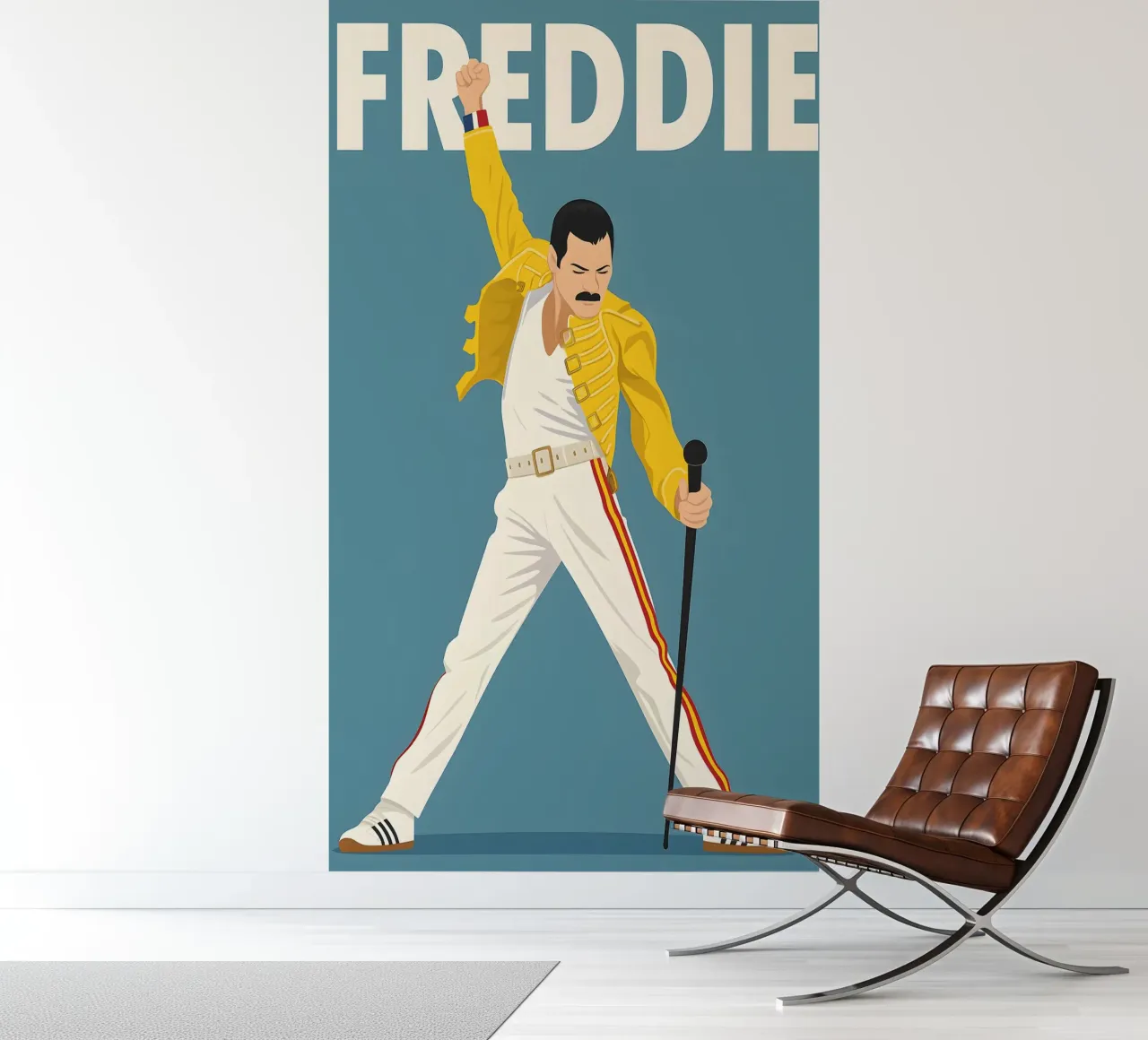 Freddie Mercury Fototapete von DGUnder