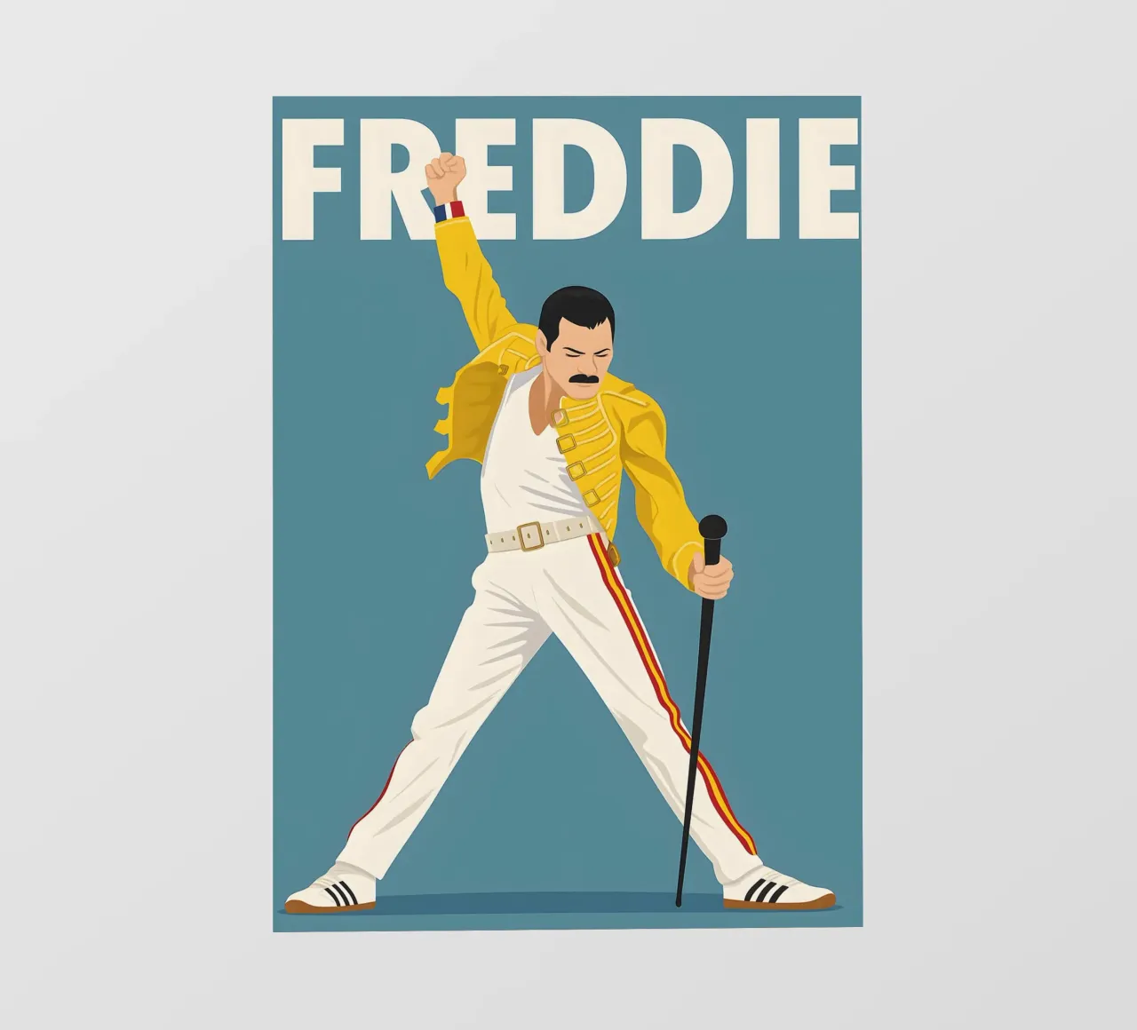 Freddie Mercury Fototapete von DGUnder