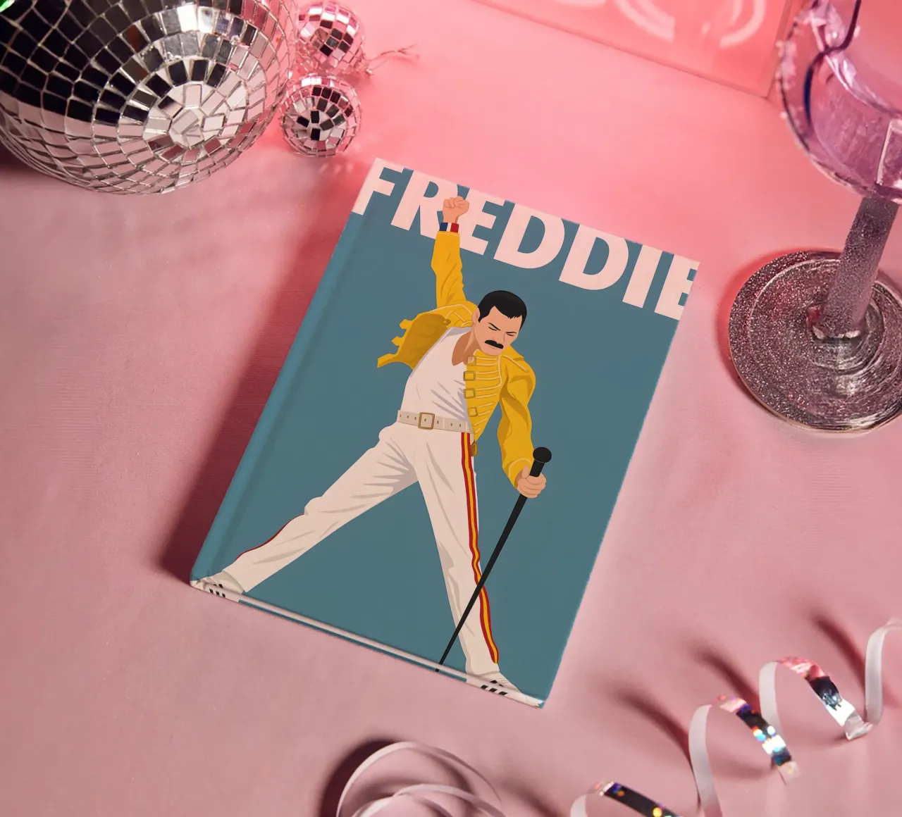 Freddie Mercury notebook by DGUnder