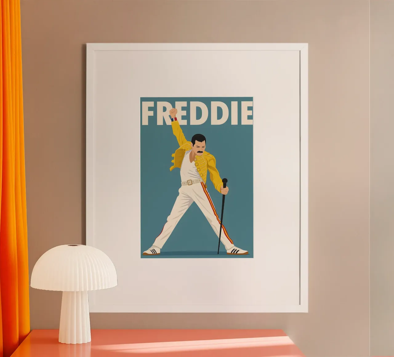 Freddie Mercury carta hahnemühle da DGUnder