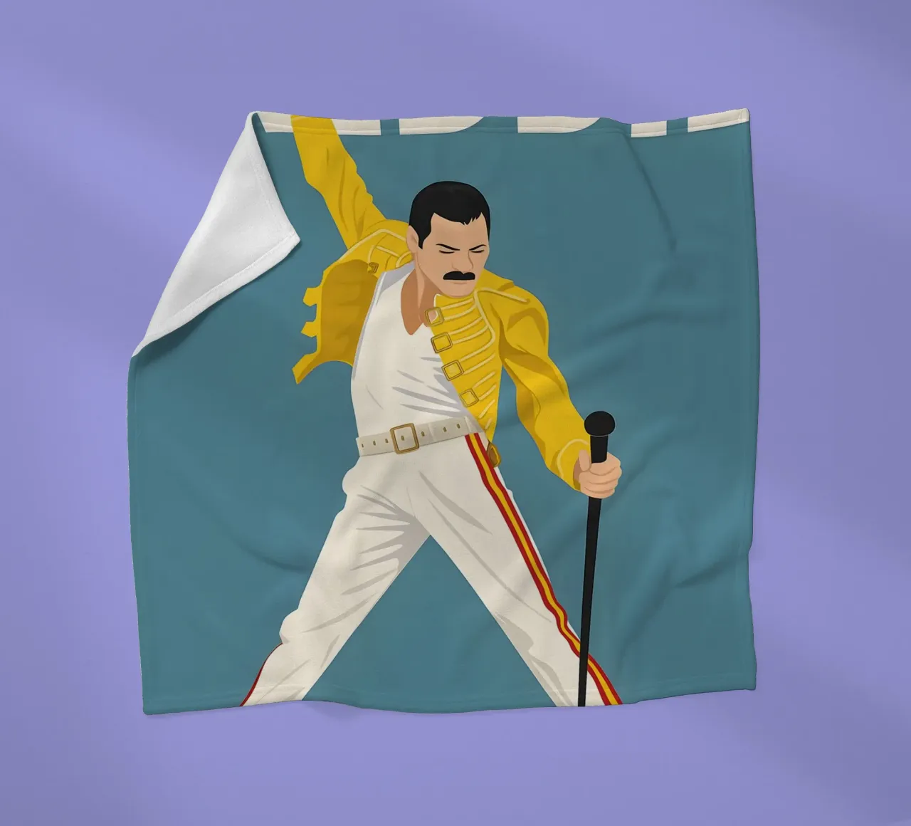 Freddie Mercury coperta in pile da DGUnder