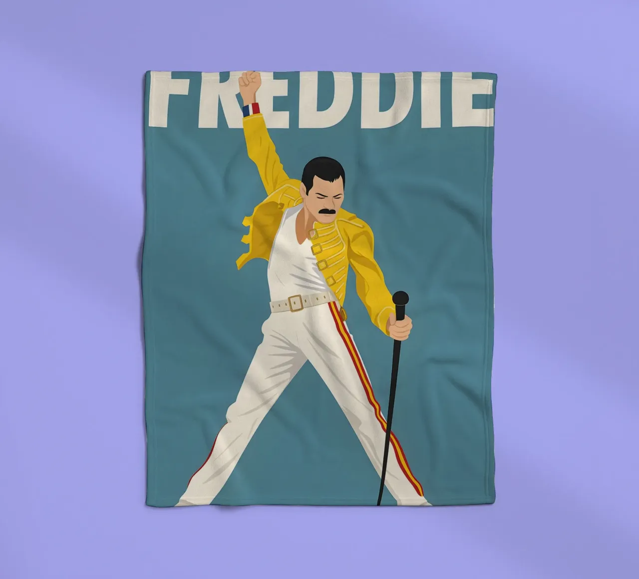 Freddie Mercury coperta in pile da DGUnder
