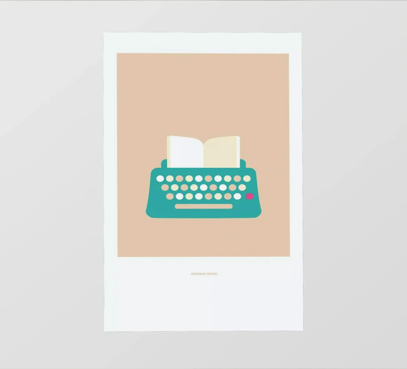 Paperback Writer pellicola backlit da Christophe Gowans