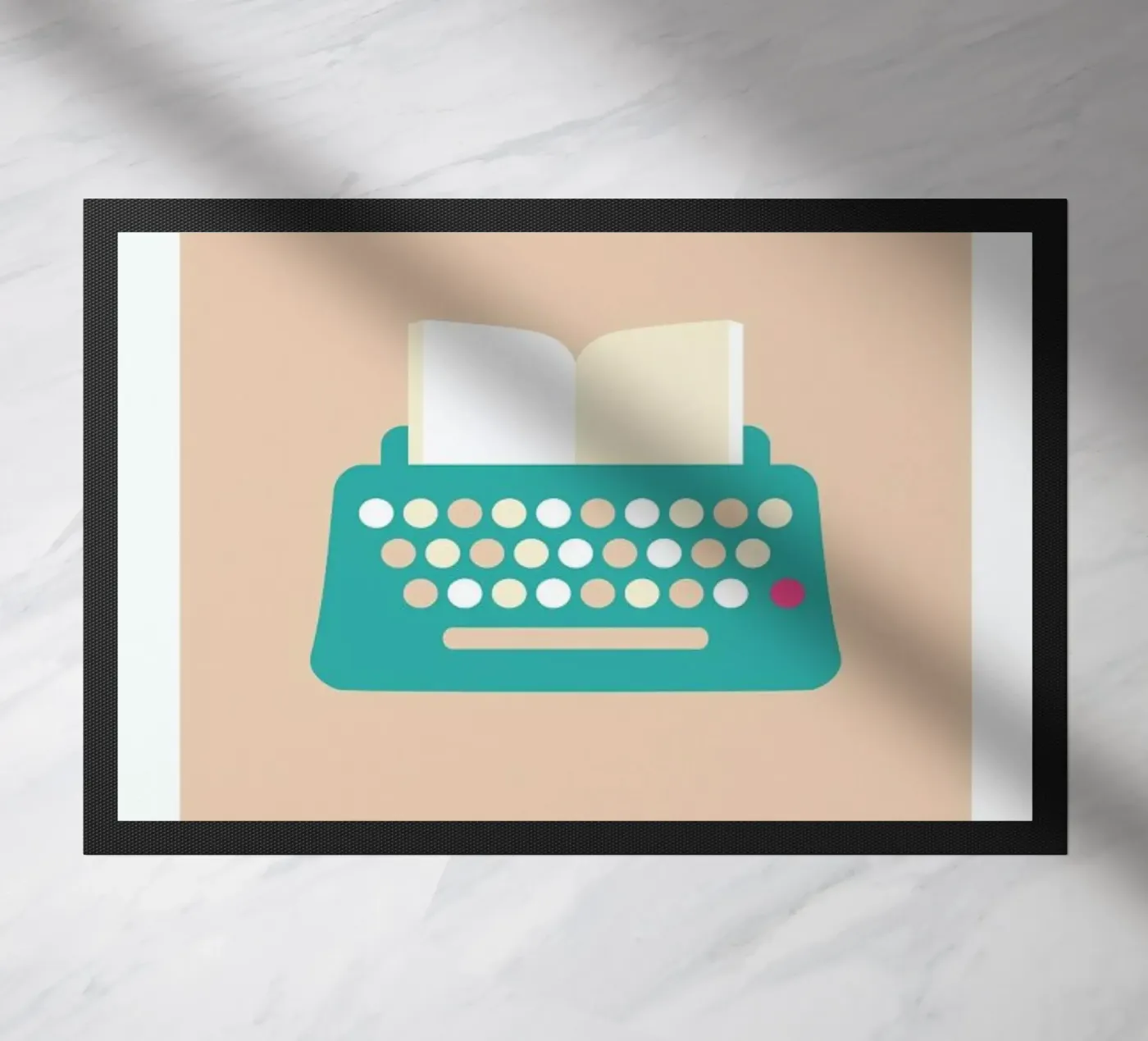 Paperback Writer deurmat van Christophe Gowans