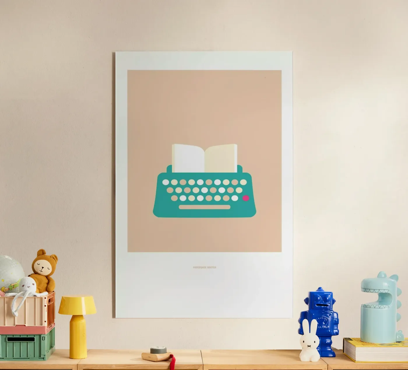 Paperback Writer plexiglas de Christophe Gowans