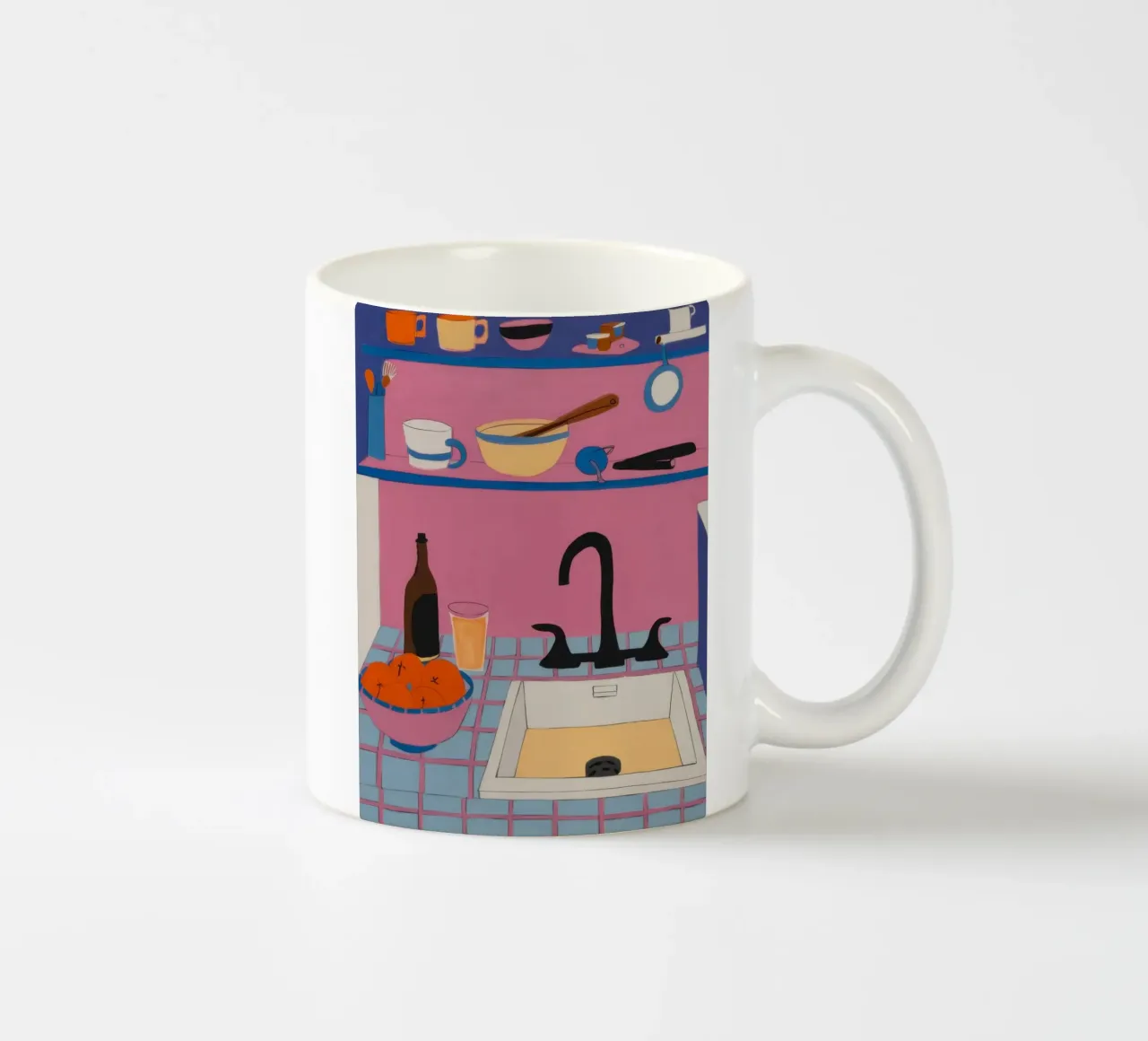 Cucina Disordine colorato tazza in ceramica da Prism Ritual